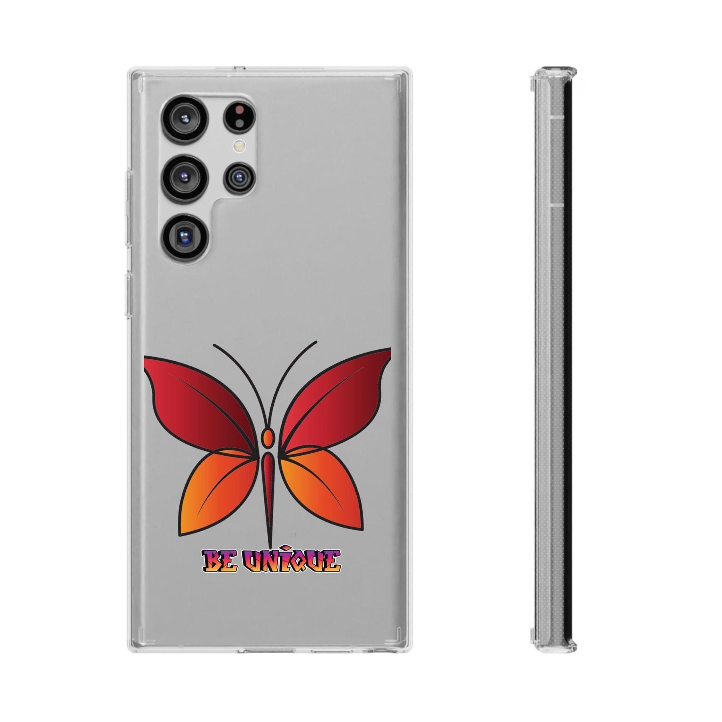 Clear Cases Butterfly and Unique Design Combo
