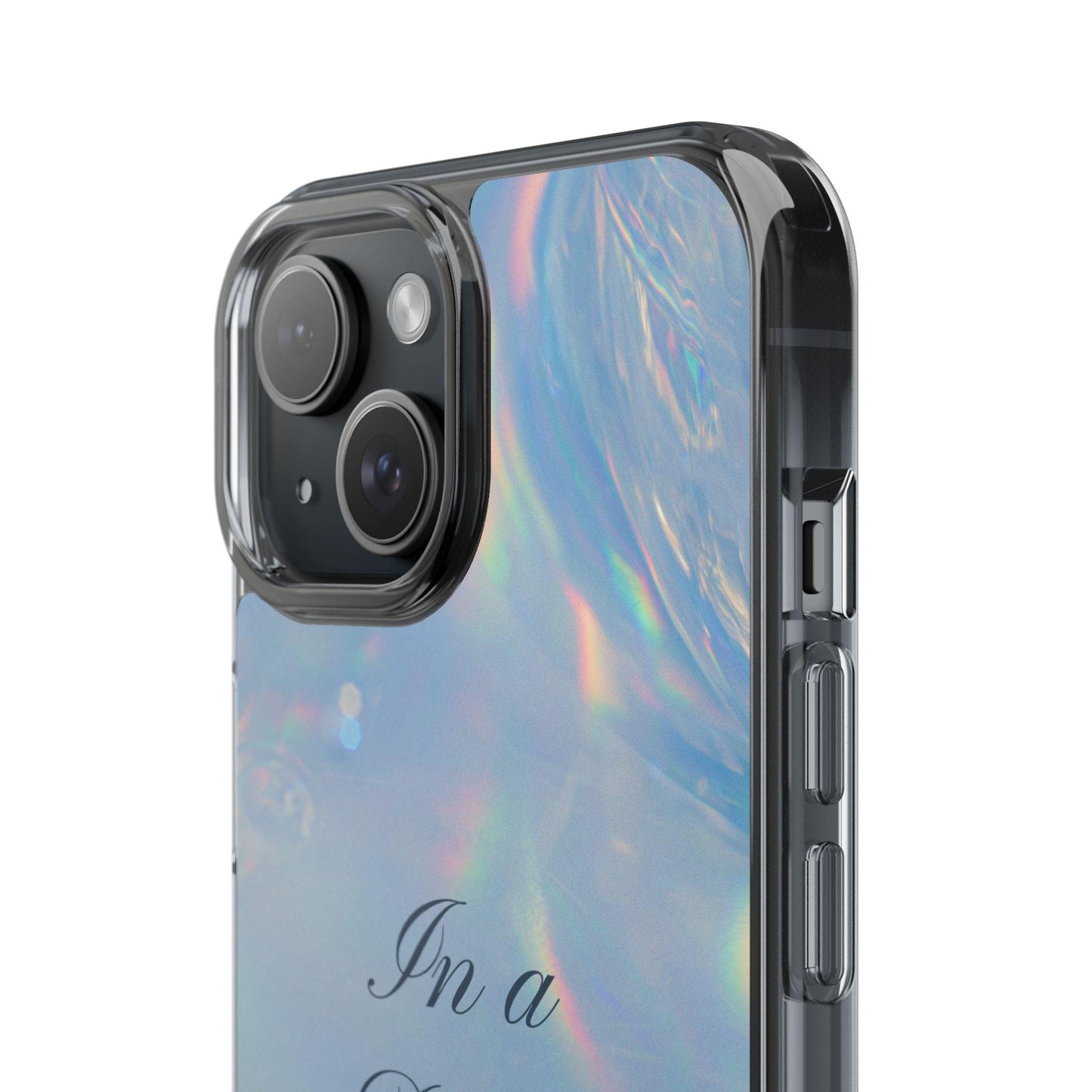 In a Dream Shinny Blue Clear Cases
