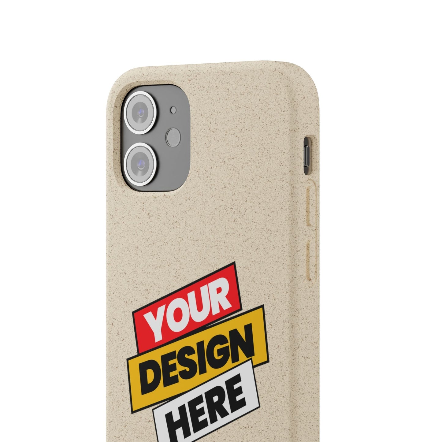 Eco-Friendly Phone Case, Biodegradable Phone Cover, Sustainable Accessory, Customizable iPhone Case, Green Gift Idea, Environmentally