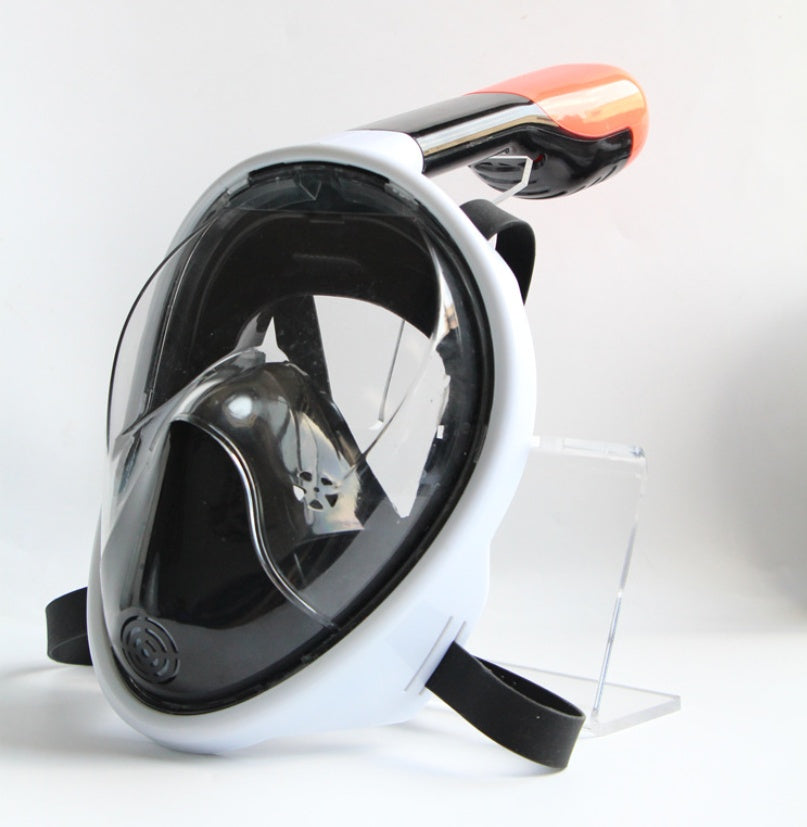 Full-Face Snorkel Goggles with Anti-Fog & GoPro Mount