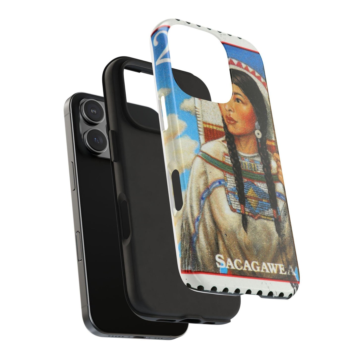$1 Sacagawea Coin Design Tough Phone Cases