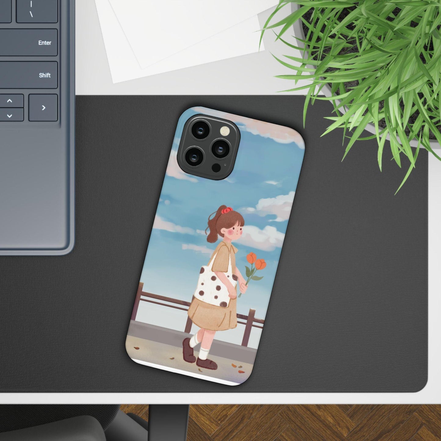 Joyful Stroll Mobile Cover – Embrace Happiness Everywhere You Go!