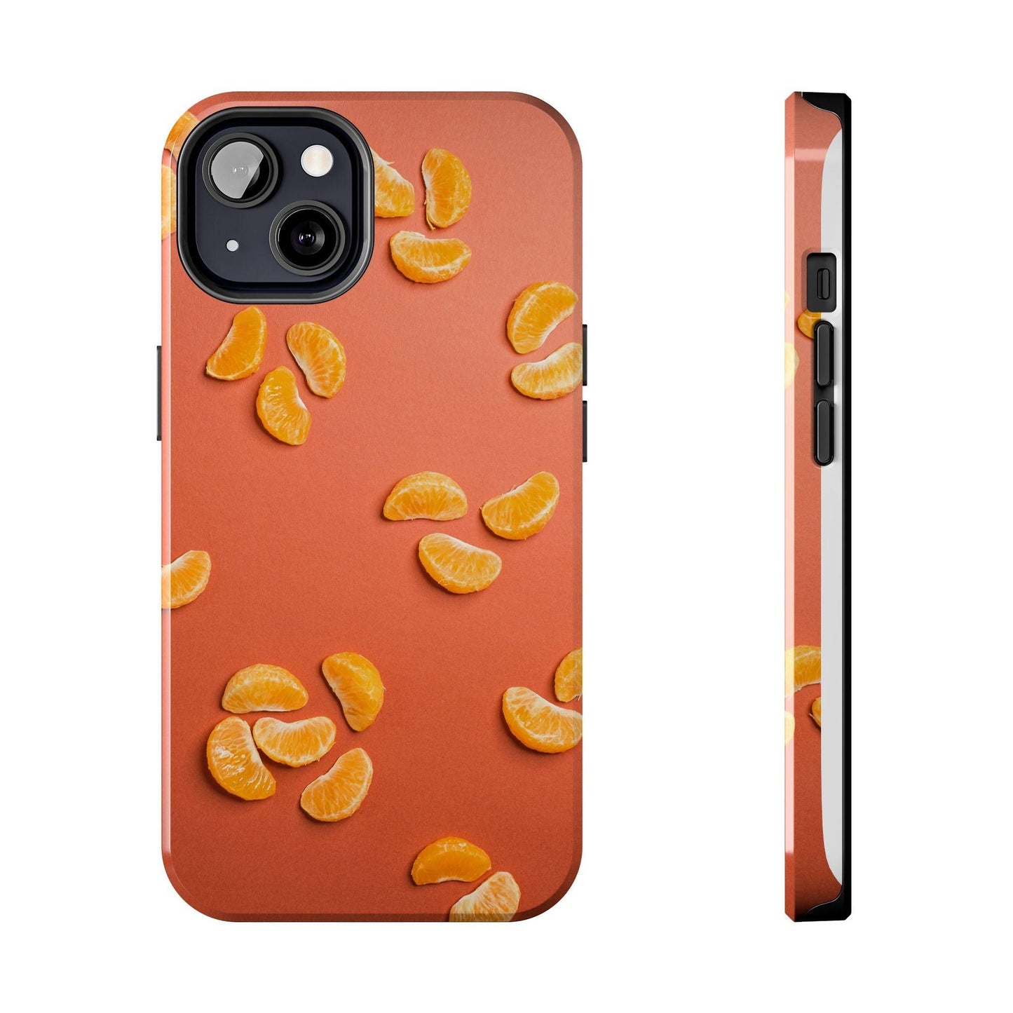 Peal Oranges printed Tough Phone Cases