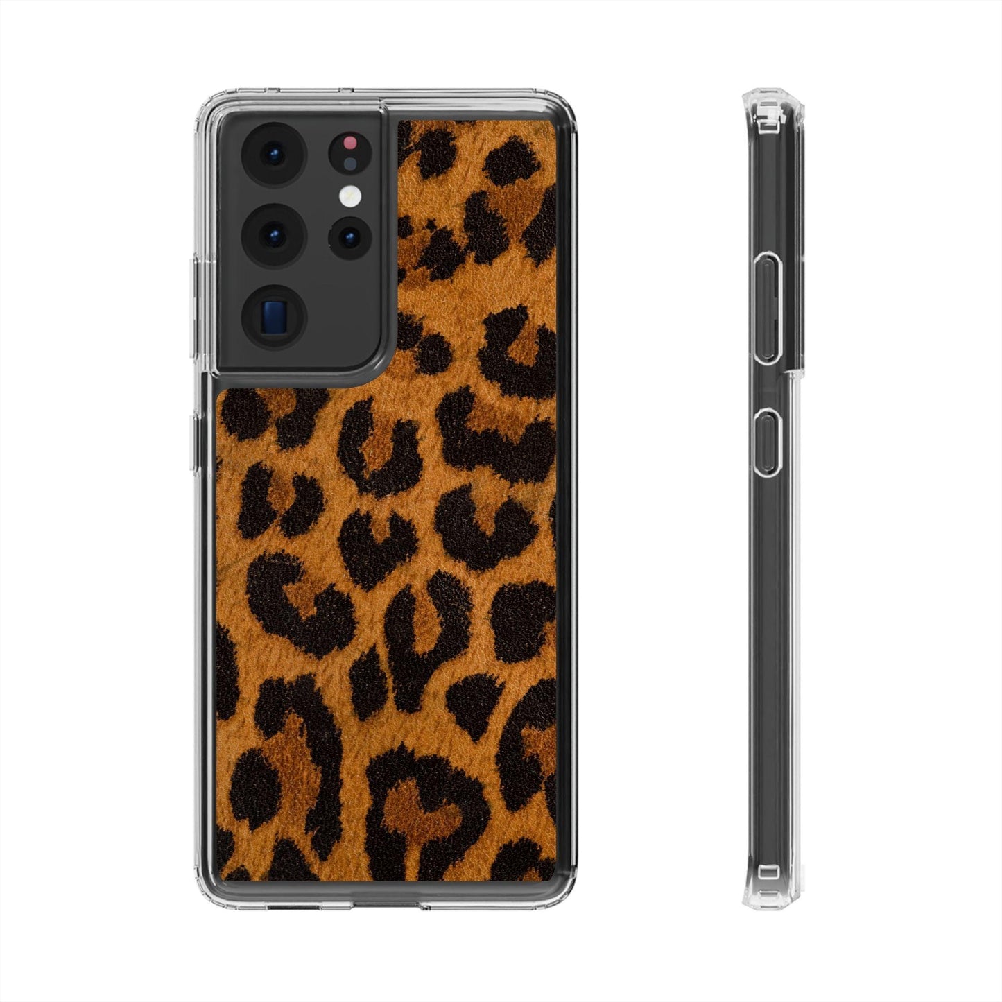 Clear Cases Cheeta Print