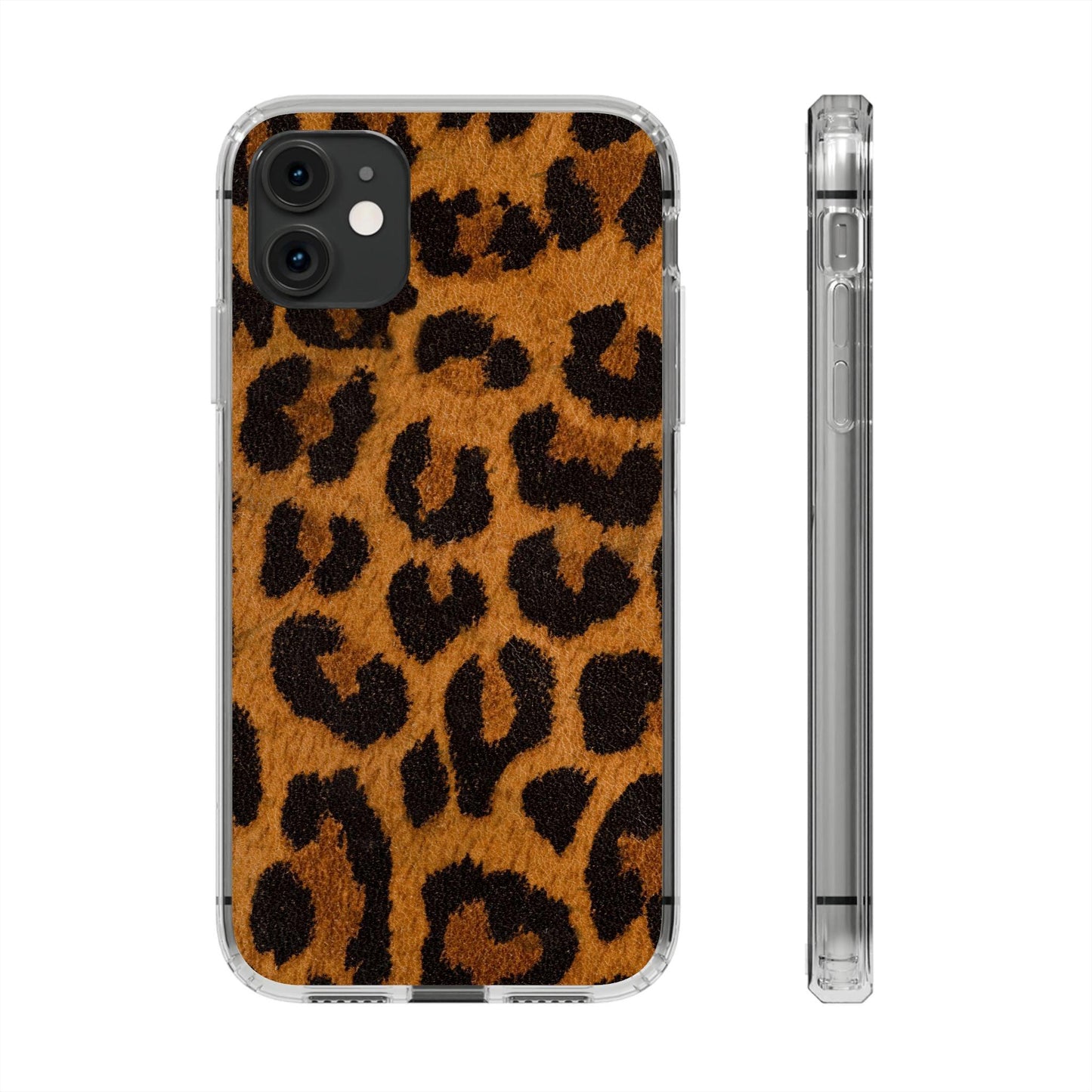 Clear Cases Cheeta Print