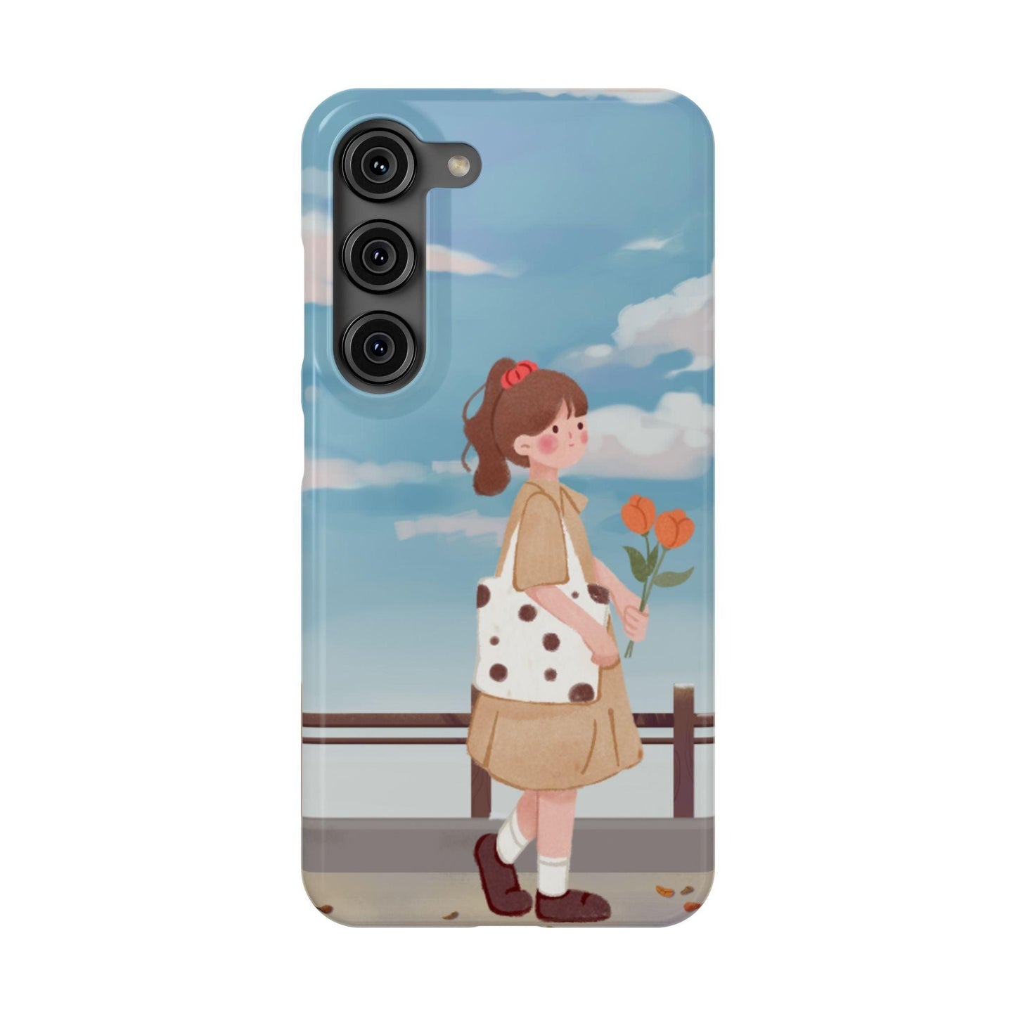 Joyful Stroll Mobile Cover – Embrace Happiness Everywhere You Go!