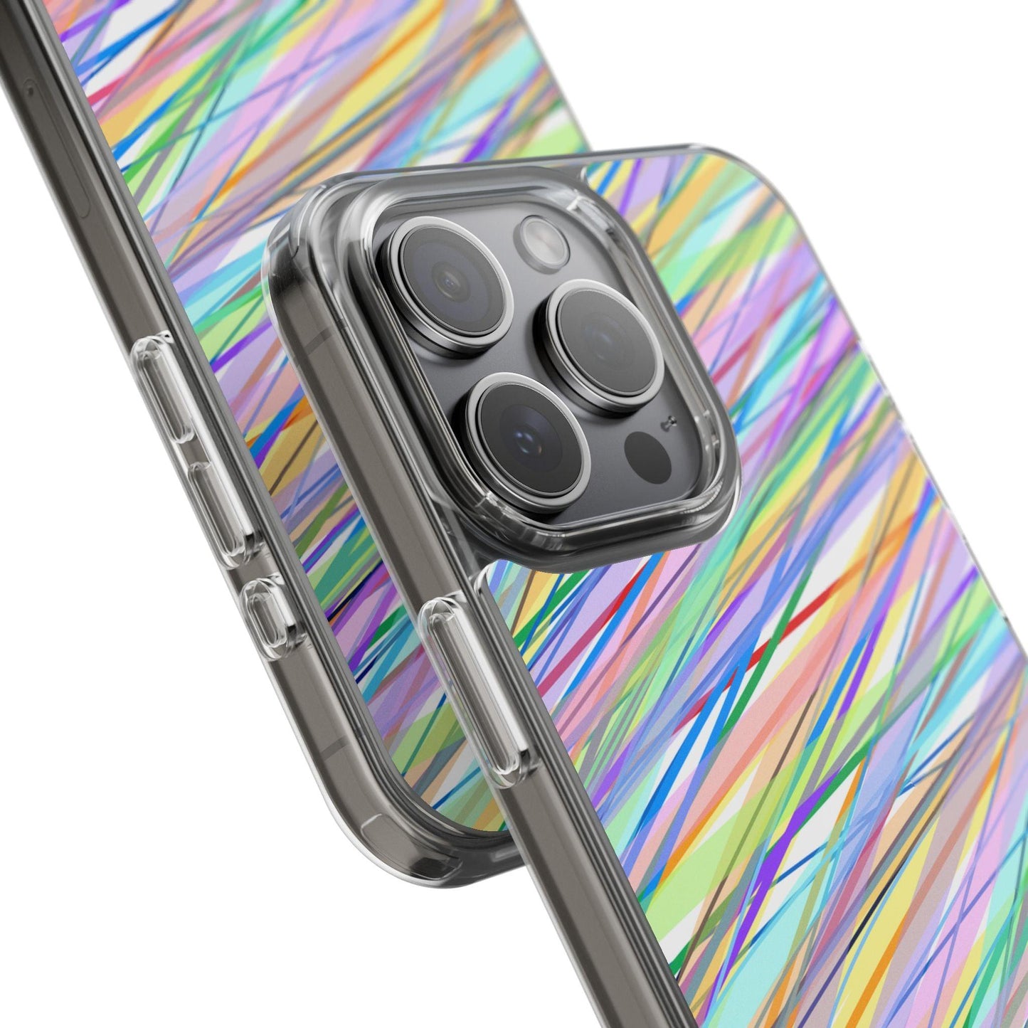 Threads Of Colors Clear Case