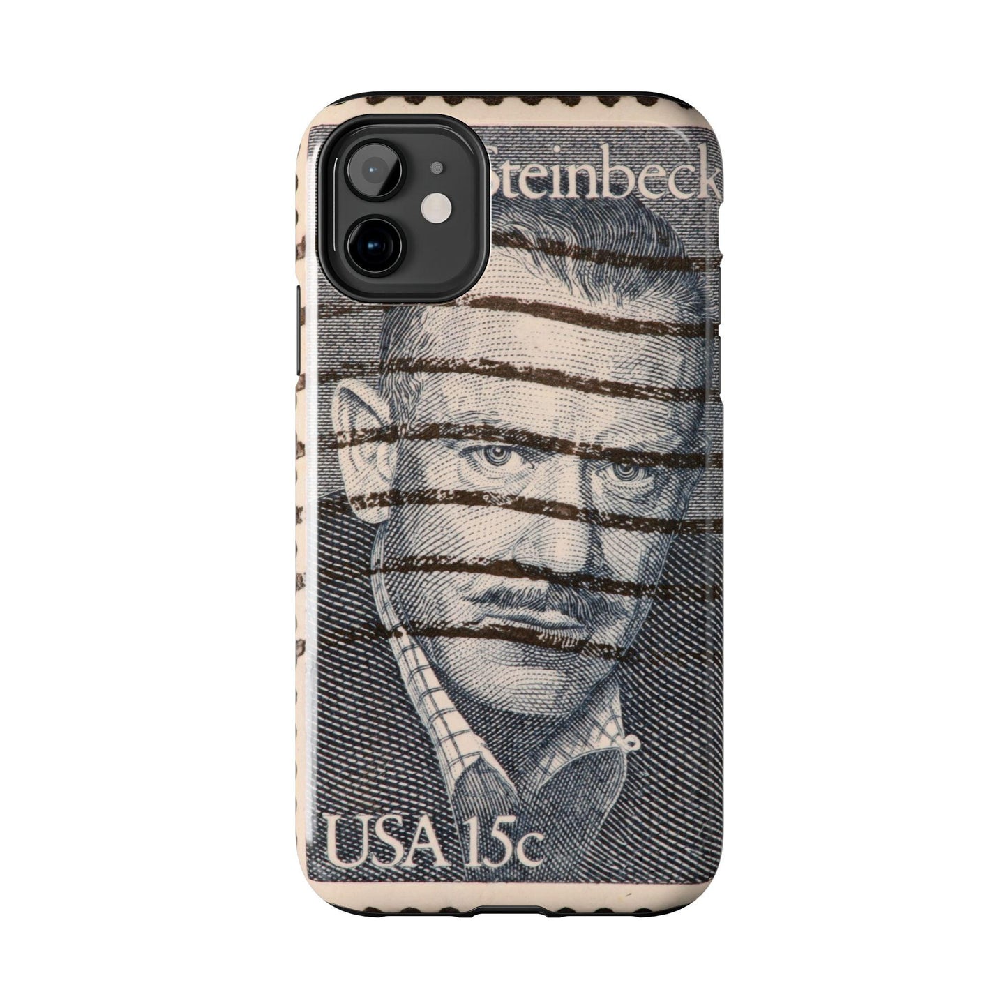 John Steinbeck USA 15c Printed Tough Phone Case for iPhone - Literary Tribute Design