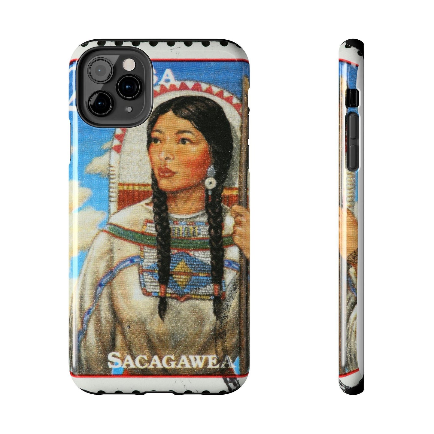 $1 Sacagawea Coin Design Tough Phone Cases