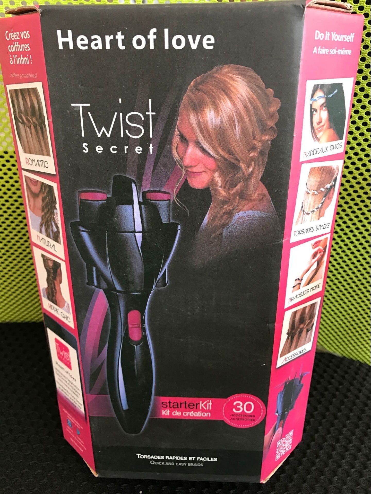 Automatic Hair Braider Twister USB Braiding Machine