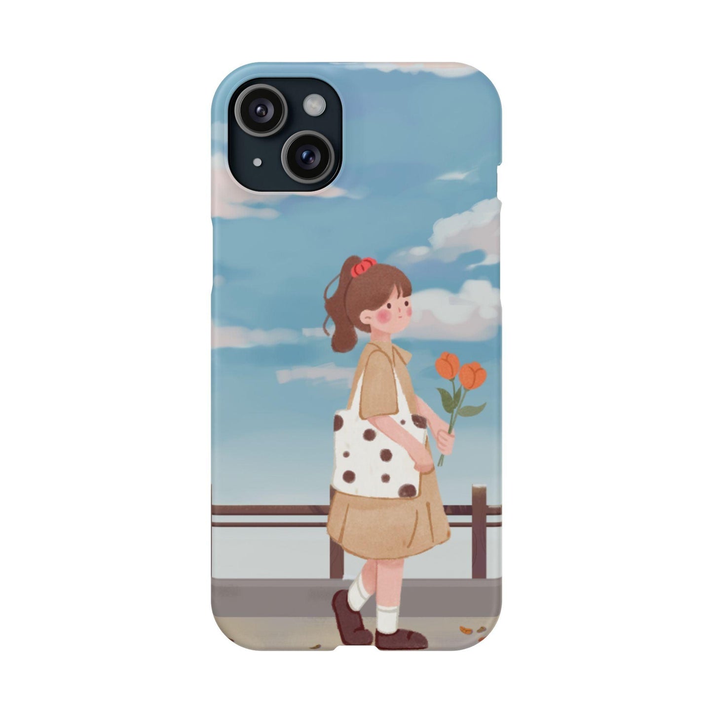 Joyful Stroll Mobile Cover – Embrace Happiness Everywhere You Go!