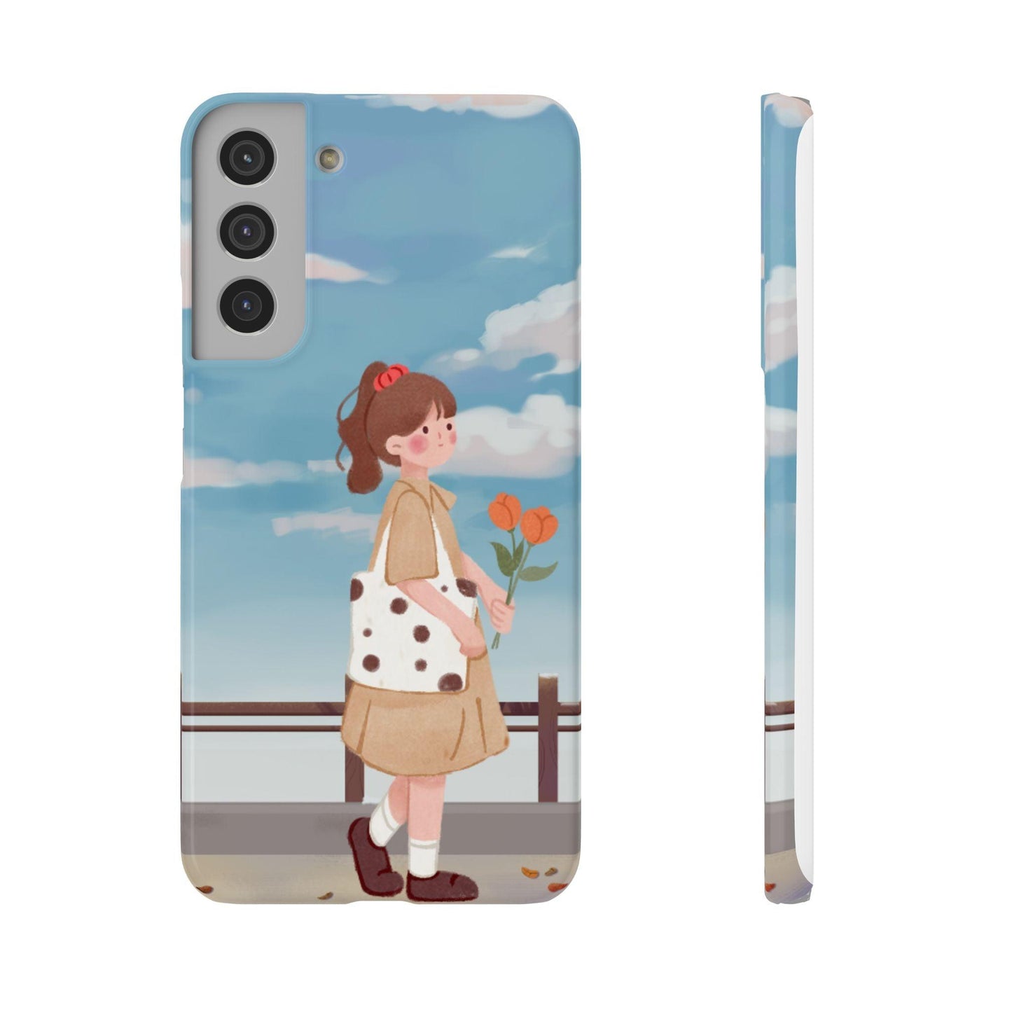 Joyful Stroll Mobile Cover – Embrace Happiness Everywhere You Go!
