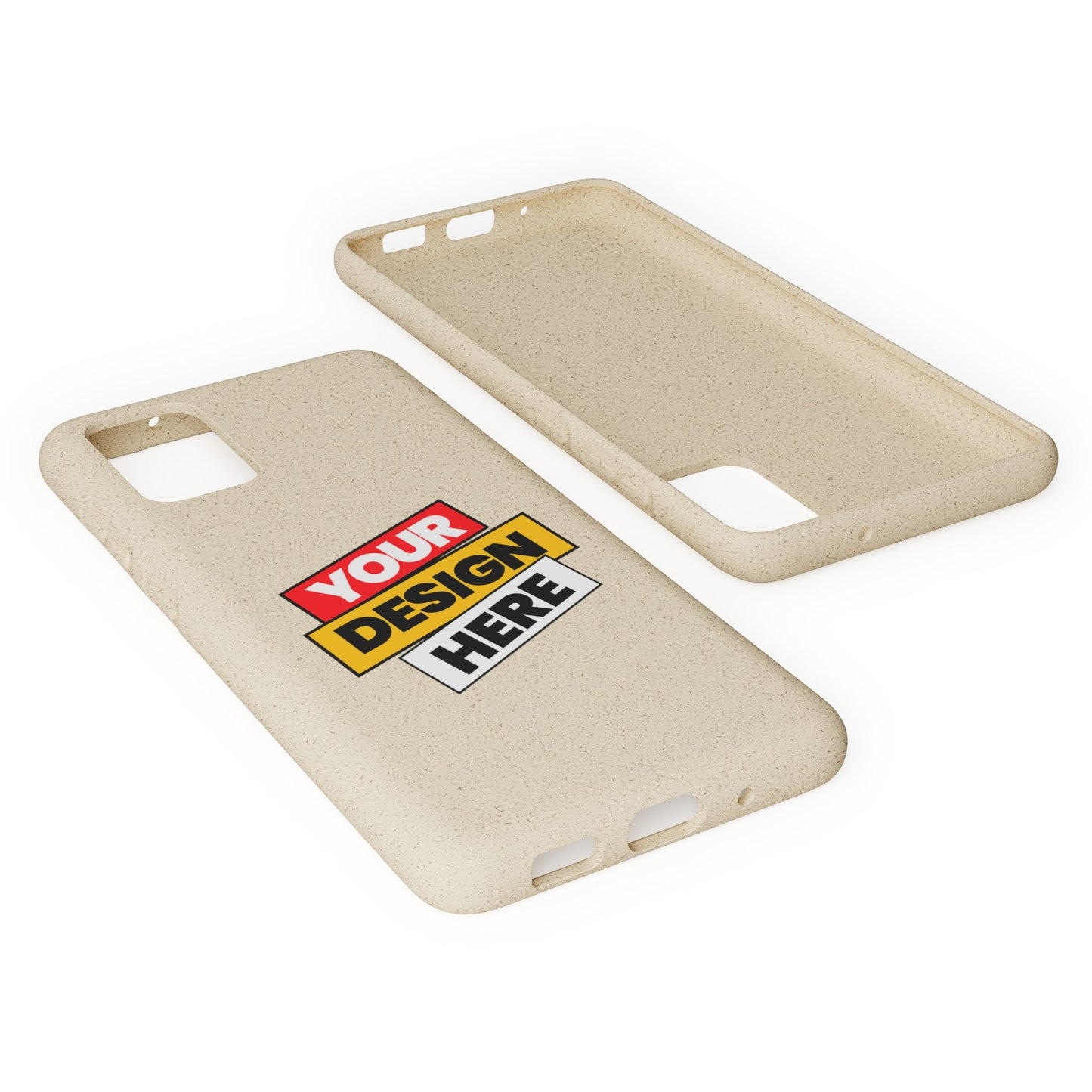 Eco-Friendly Phone Case, Biodegradable Phone Cover, Sustainable Accessory, Customizable iPhone Case, Green Gift Idea, Environmentally