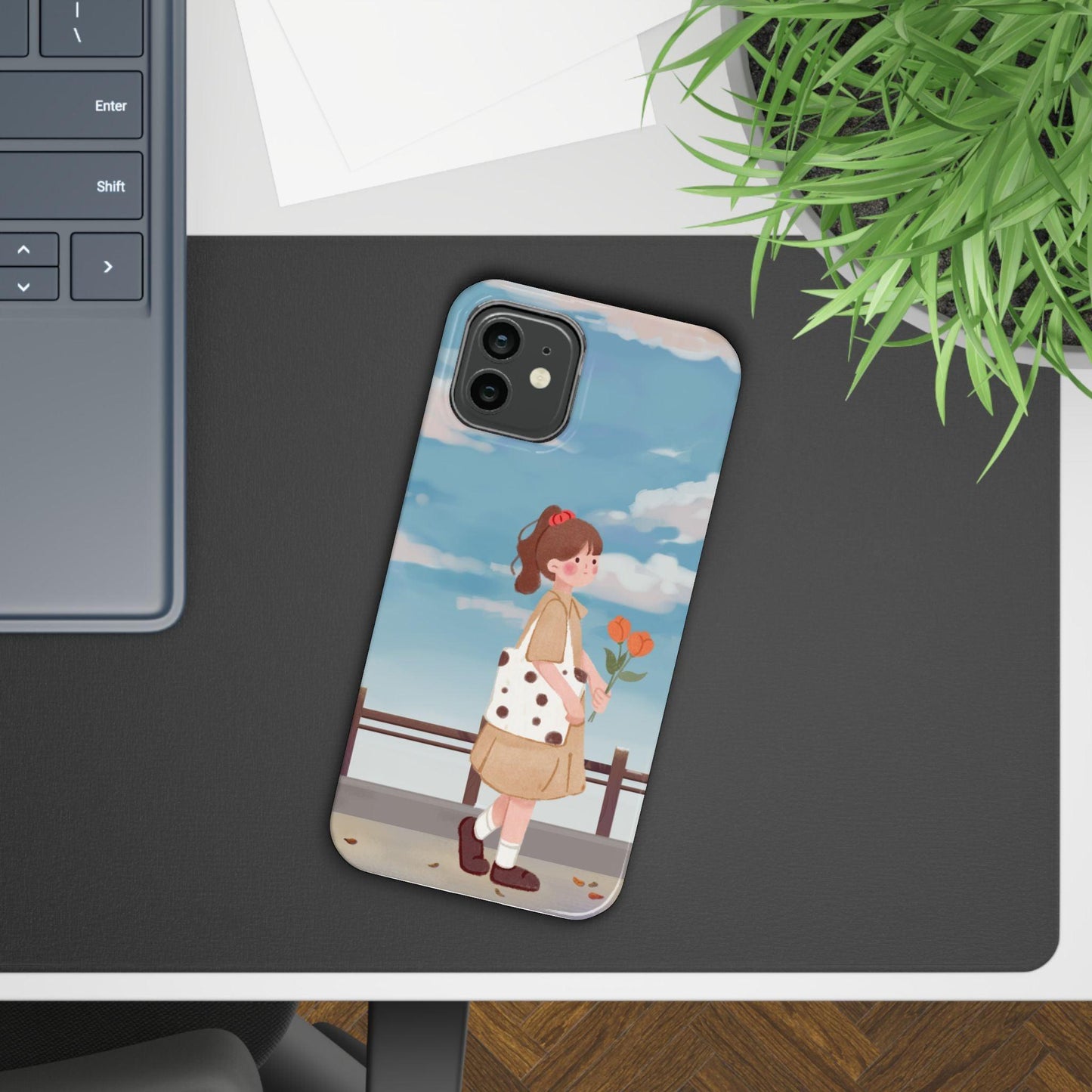 Joyful Stroll Mobile Cover – Embrace Happiness Everywhere You Go!