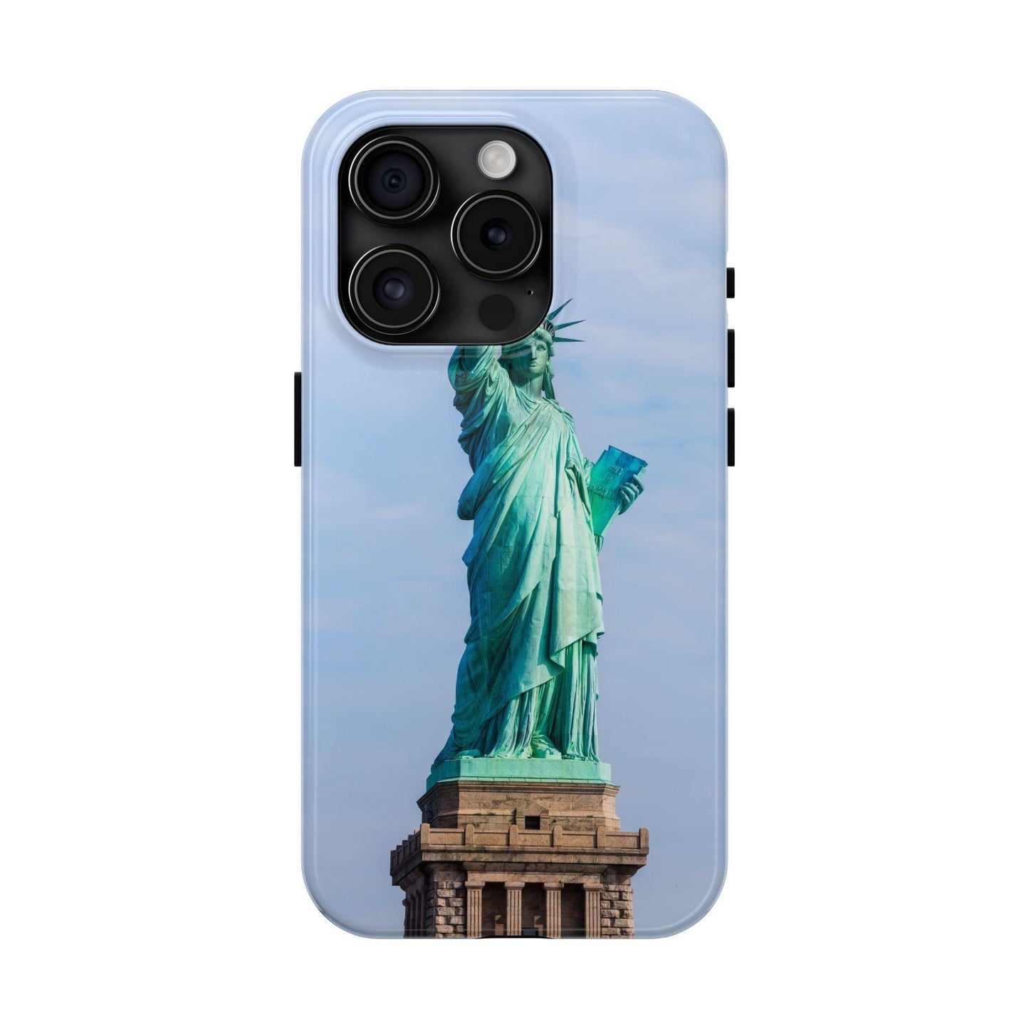 Statue of Liberty Printed Tough Phone Case - Iconic Freedom Design