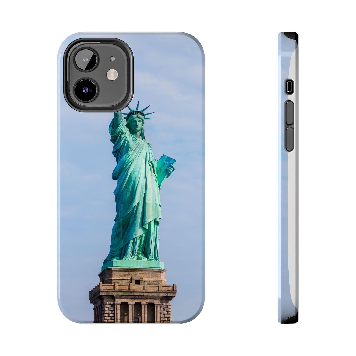 Statue of Liberty Printed Tough Phone Case - Iconic Freedom Design