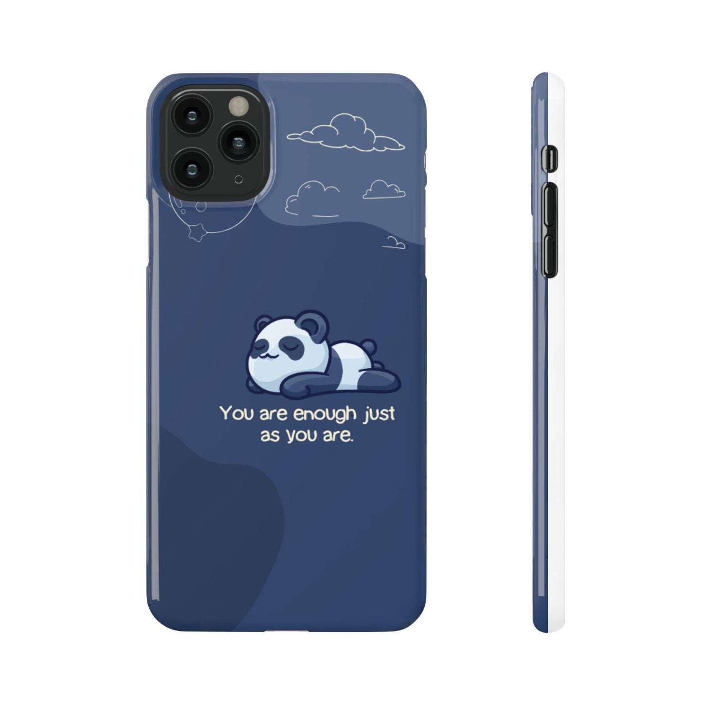 Panda Dreams Phone Case – Cozy Vibes & Inspiring Words