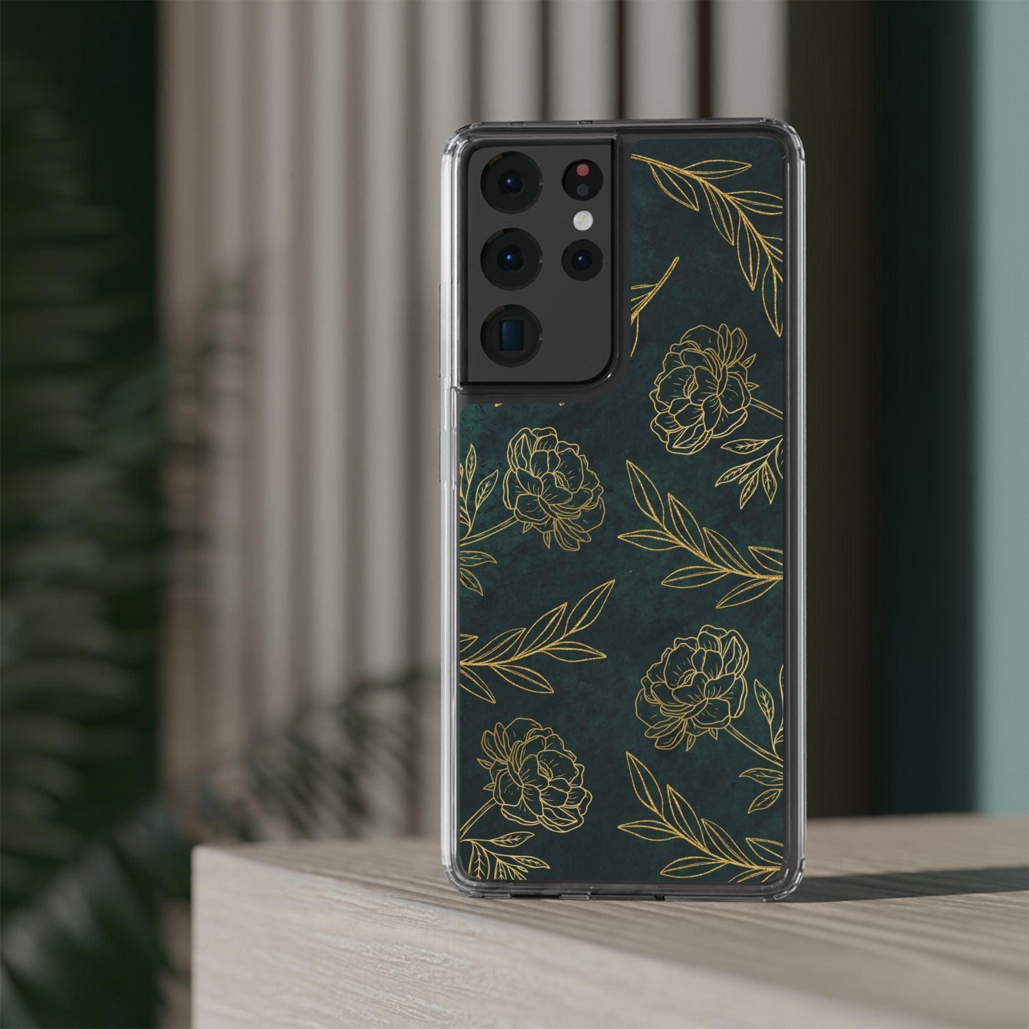 Floral Pattern Clear Cases