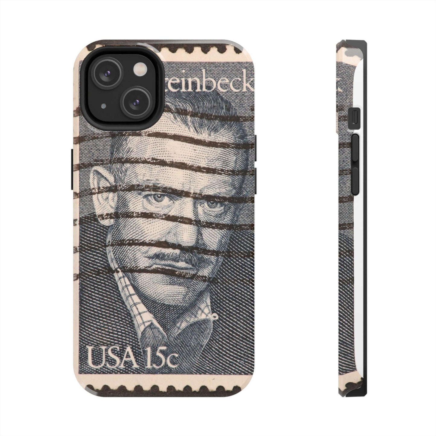 John Steinbeck USA 15c Printed Tough Phone Case for iPhone - Literary Tribute Design
