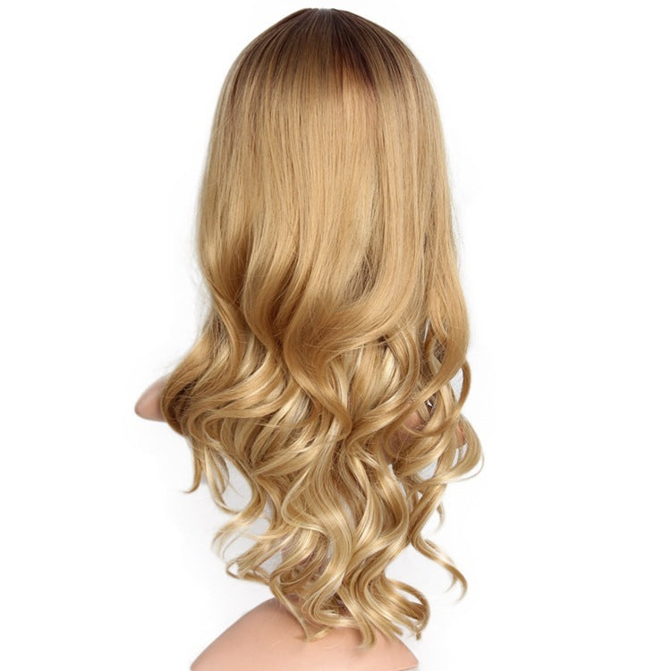 Gradient Chemical Fiber Female Wig