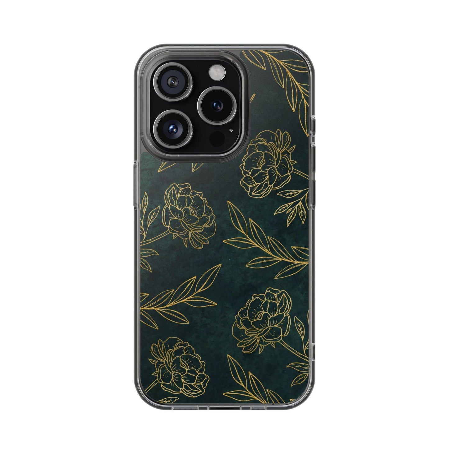 Floral Pattern Clear Cases