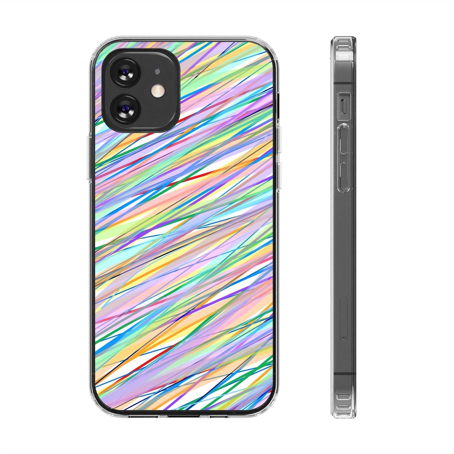 Threads Of Colors Clear Case