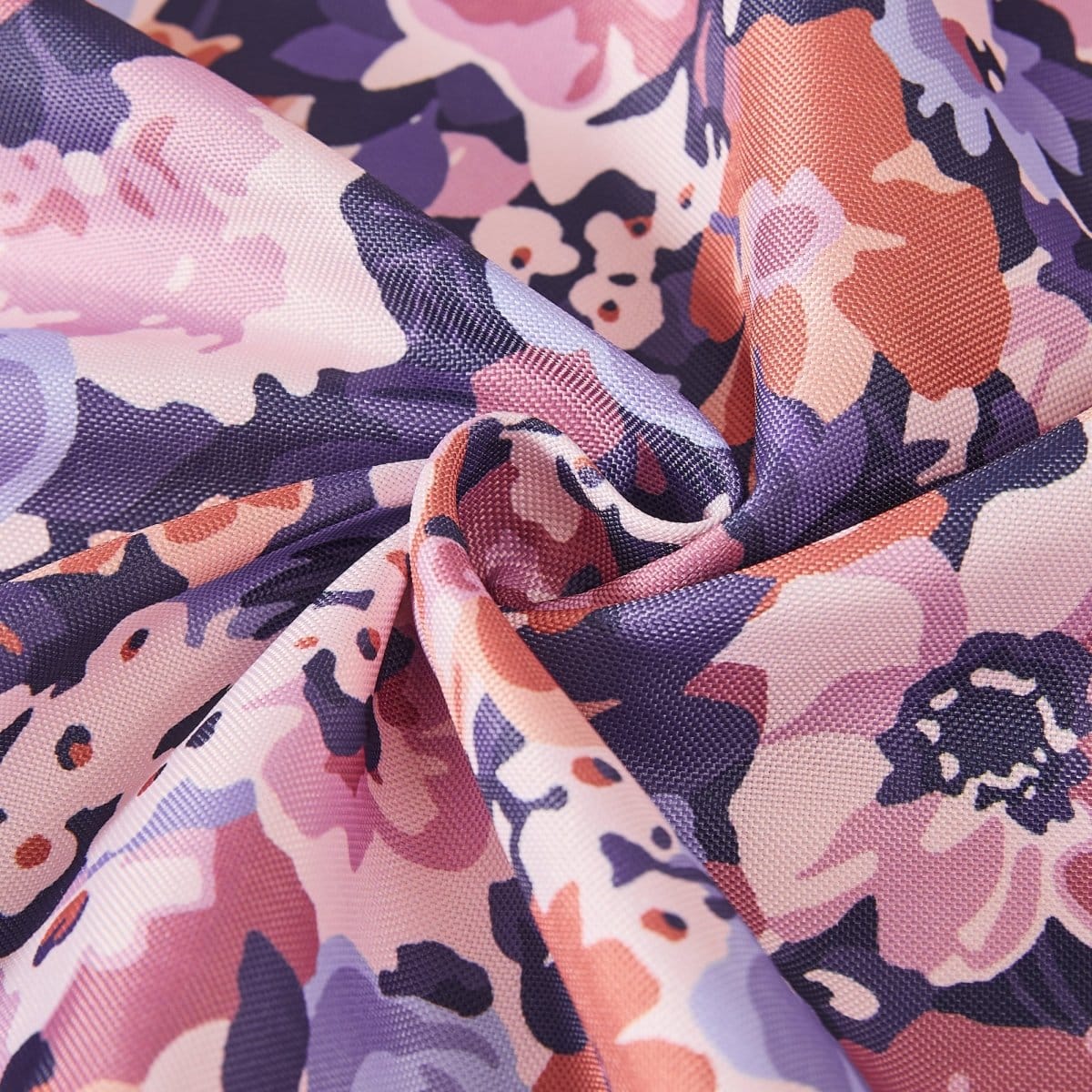 Alicia Camo Floral Shower Curtain