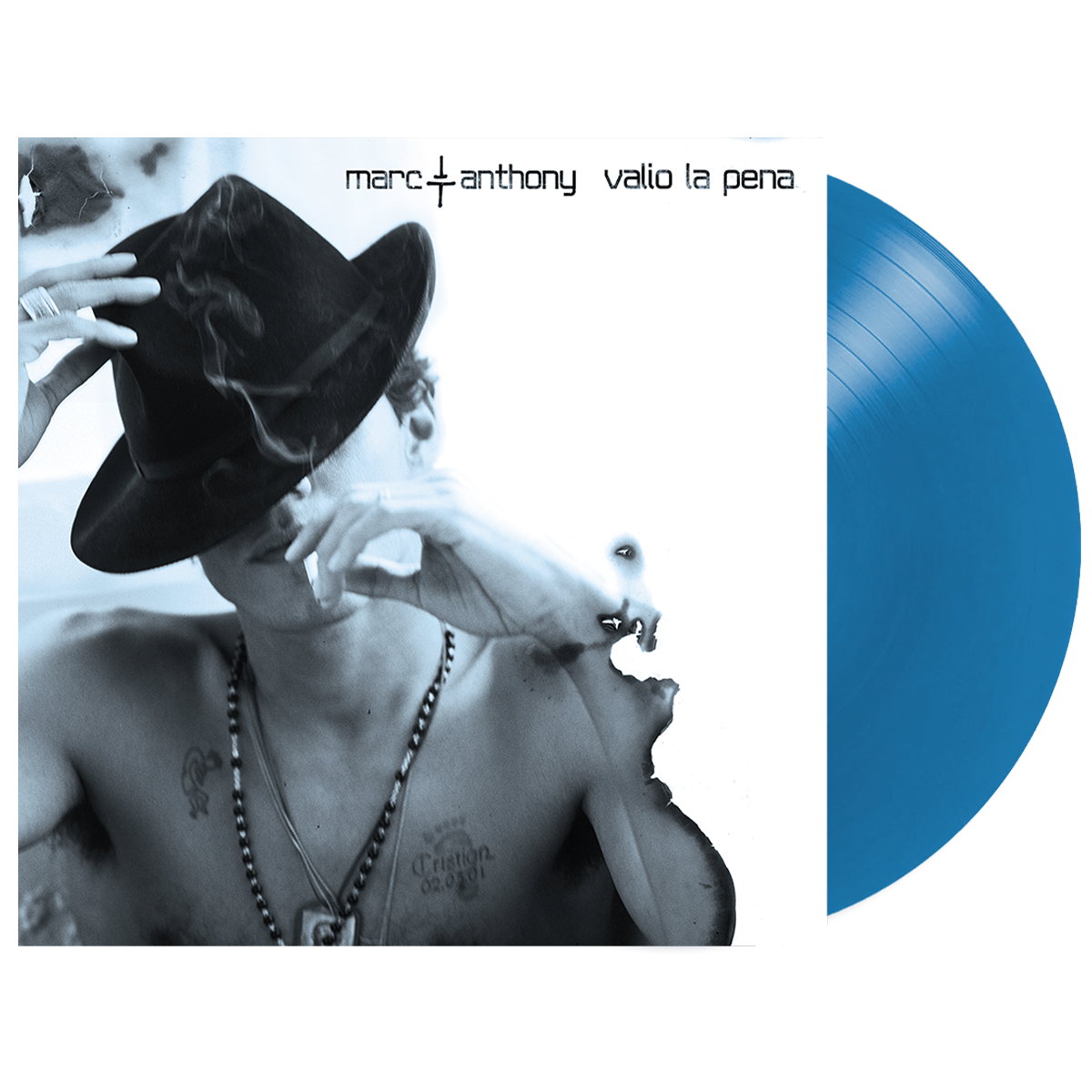 Marc Anthony - Valio la Pena Sky Blue 1LP Vinyl