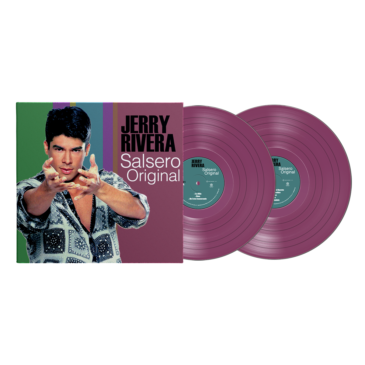 Jerry Rivera - El Bebe…..Salsero Original Orchid Vinyl 2LP