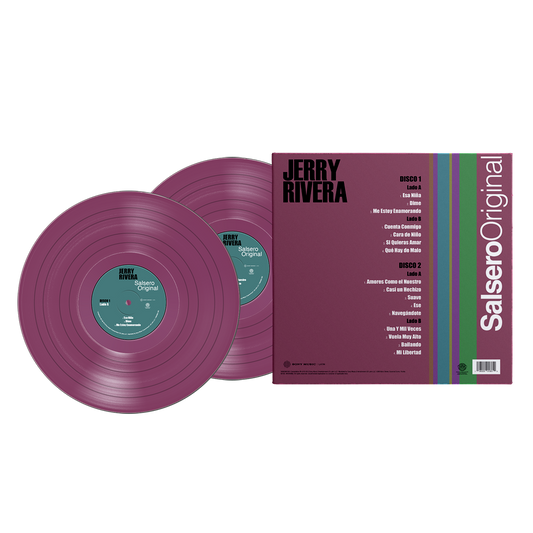 Jerry Rivera - El Bebe…..Salsero Original Orchid Vinyl 2LP