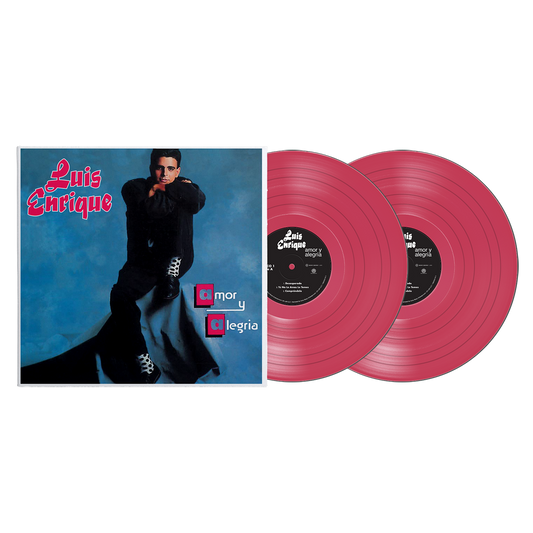 Luis Enrique - Amor Y Alegria Magenta Vinyl 2LP