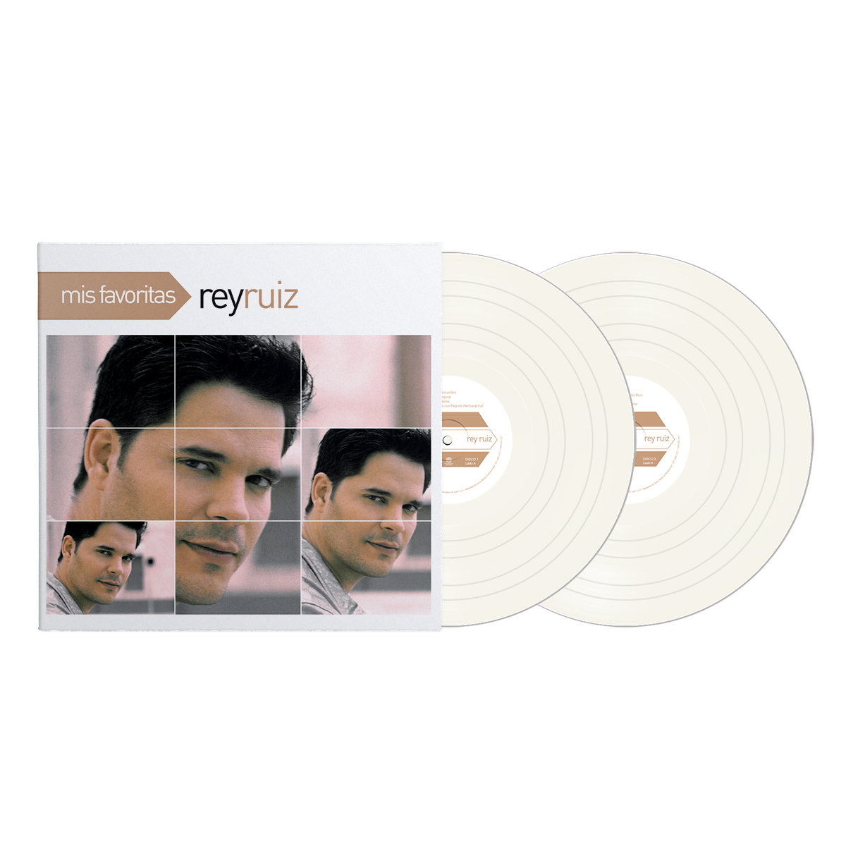 Rey Ruiz - Mis Favoritas Light Beige Vinyl 2LP
