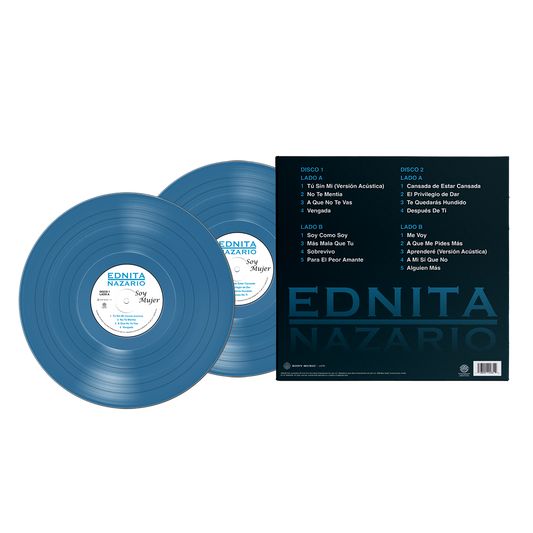 Ednita Nazario - Soy Mujer Aqua Vinyl 2LP