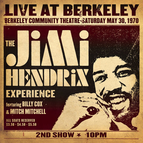 Jimi Hendrix - Jimi Hendrix Experience Live at Berkeley [LP] Vinyl Record