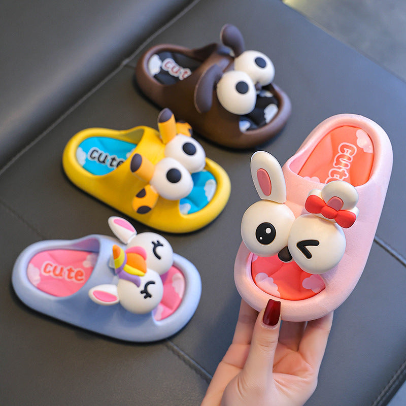 Children's Non-slip Soft Bottom Indoor Slippers/Sandals