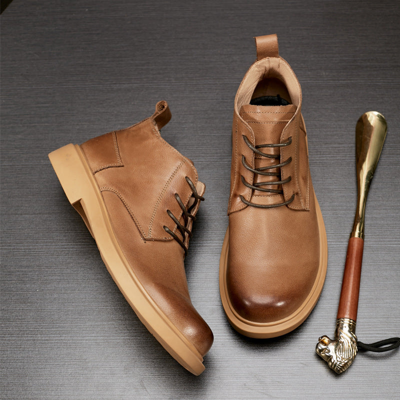 Fashion Leather Martin Boots