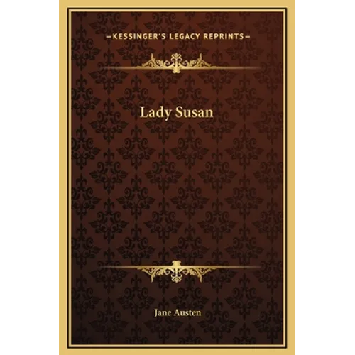 Lady Susan - Hardcover