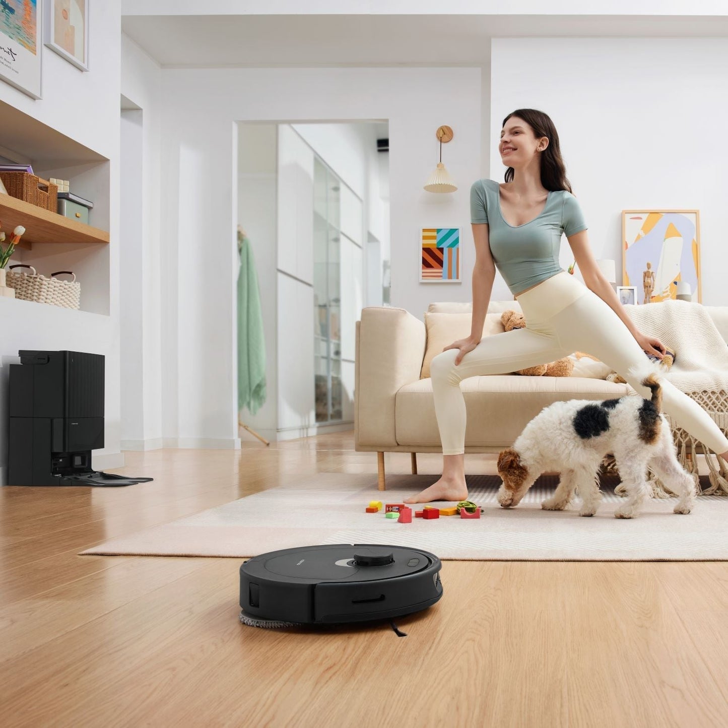【Certified Refurbished 90% New】Roborock Qrevo Robot Vacuum with Multifunctional Dock