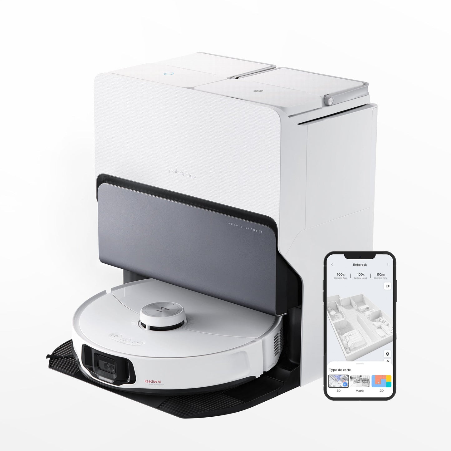 Roborock S8 MaxV Ultra with 8-in-1 RockDock® Ultra