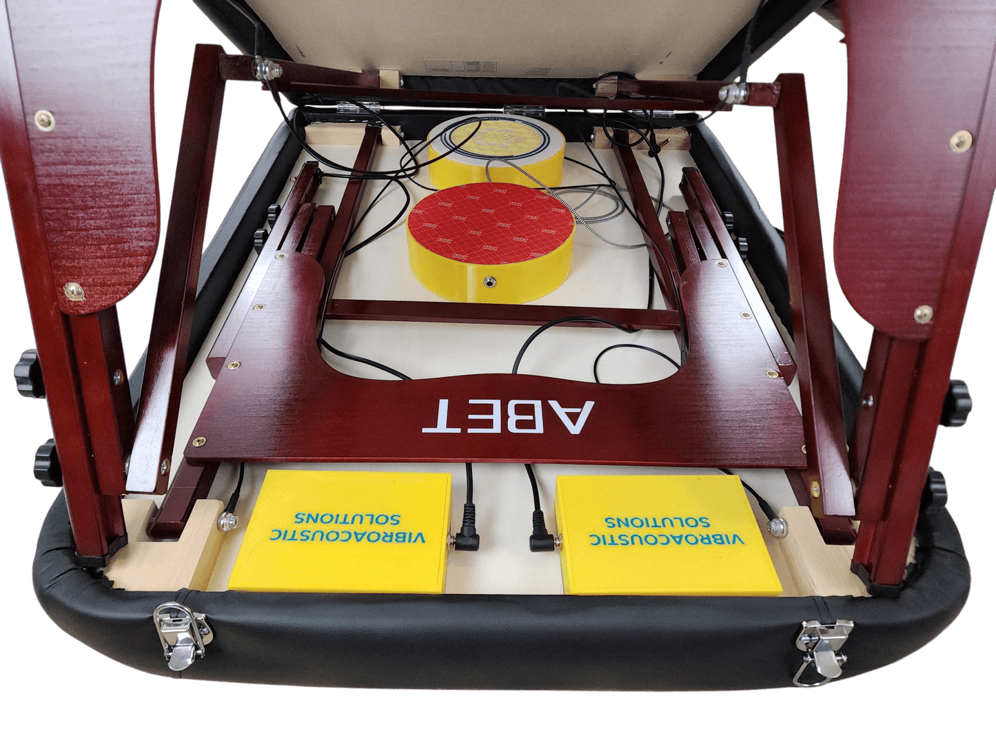 Vibroacoustic Therapy Massage Table Attachments with custom Amplifier Bundle
