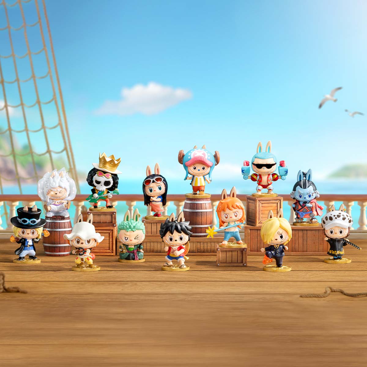 [RESTOCK: JULY] POPMART One Piece Series Figures Labubu
