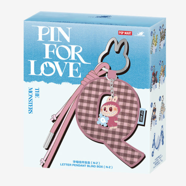 [CHOOSE YOUR LETTERS OPTION!] [IN STOCK] POPMART Pin for Love Series- Letter PENDANT Blind Box