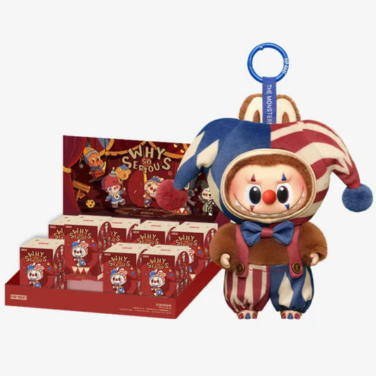 (In Stock) POPMART WHY SO SERIOUS Series-Vinyl Plush Pendant Blind Box