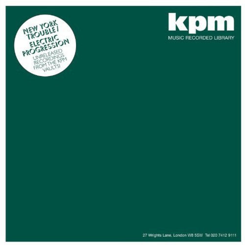 Kpm-New York Trouble Electric Progression - New York Trouble/Electric Progression [LP] Vinyl Record