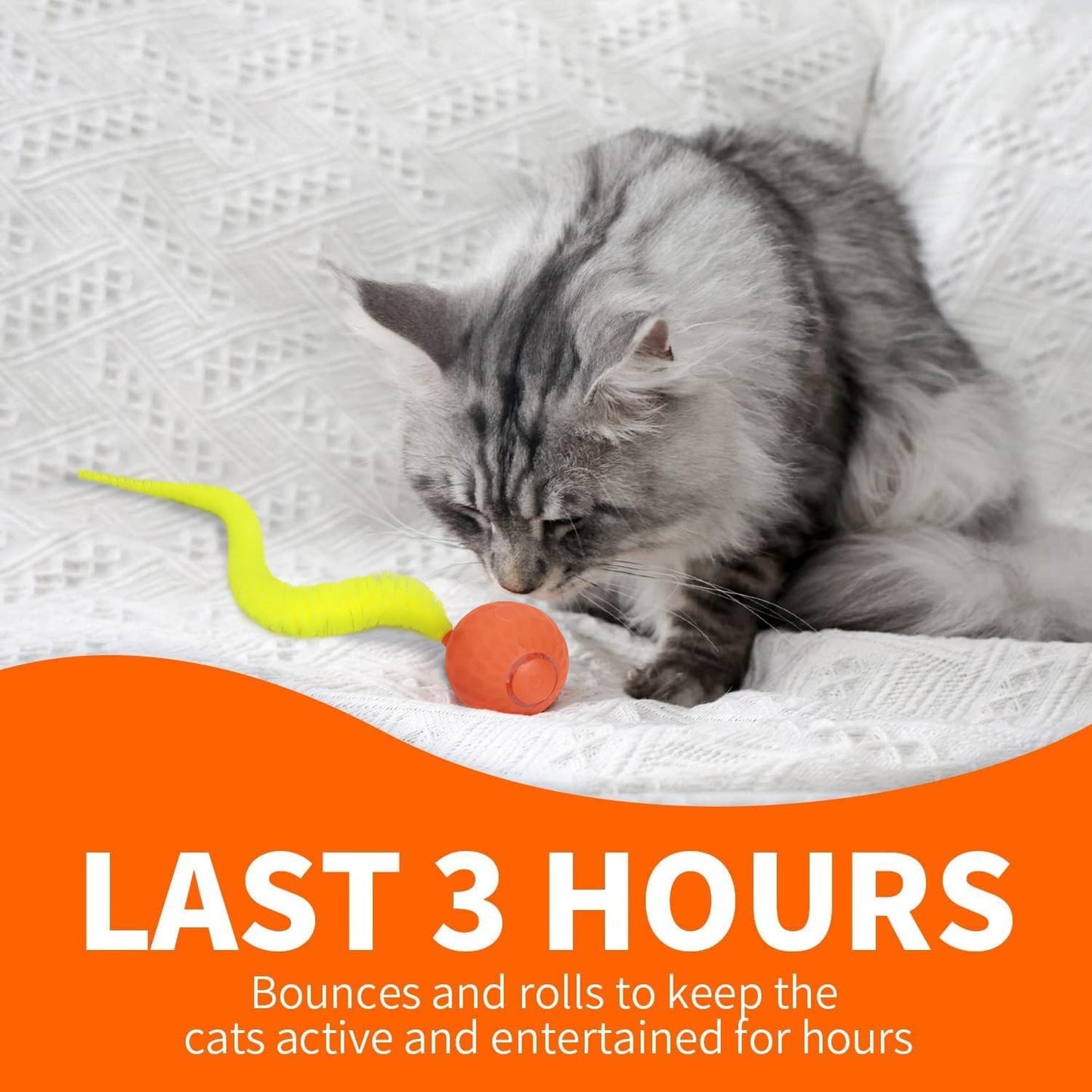 Modern Cat - Thrill Jumping Ball Cat Toy
