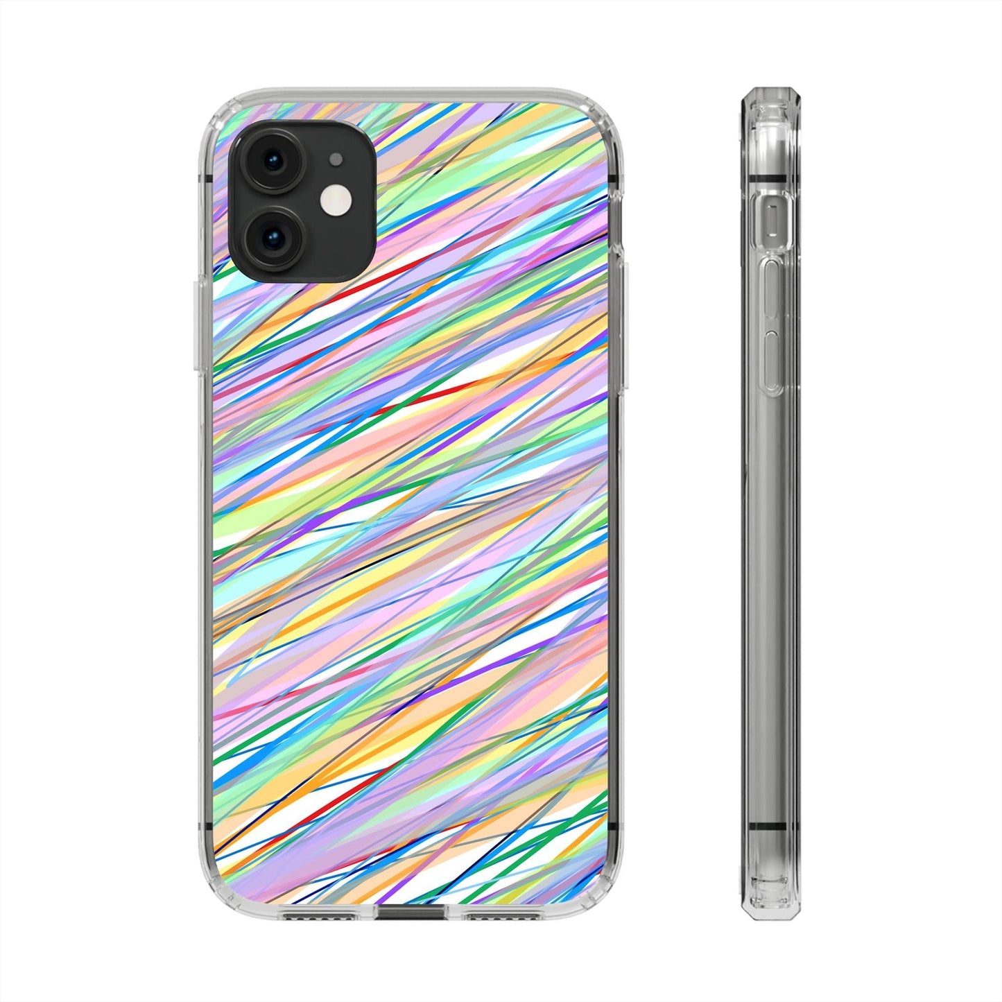 Threads Of Colors Clear Case