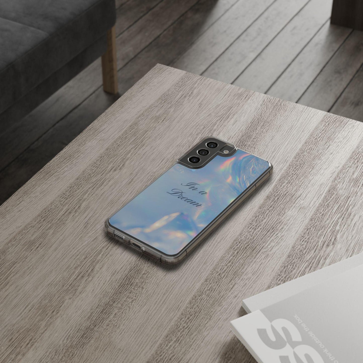 In a Dream Shinny Blue Clear Cases
