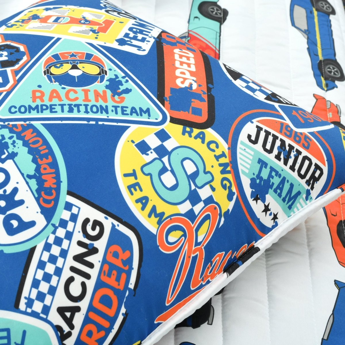 Race Cars Quilt Set