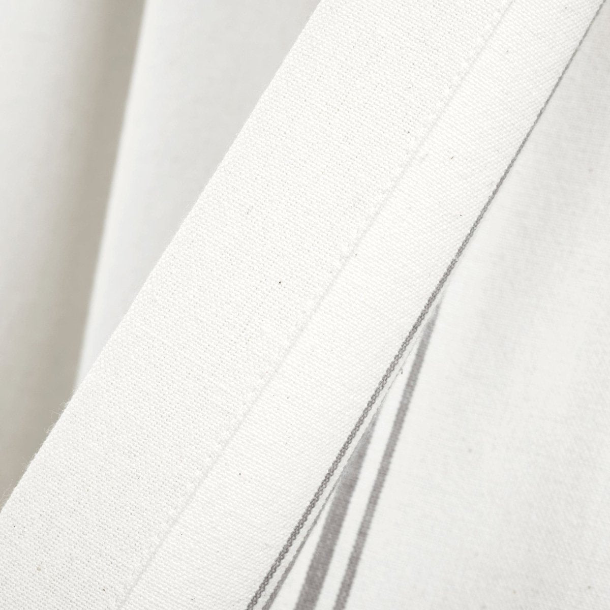 Farmhouse Stripe Yarn Dyed Recycled Cotton Blend Valance