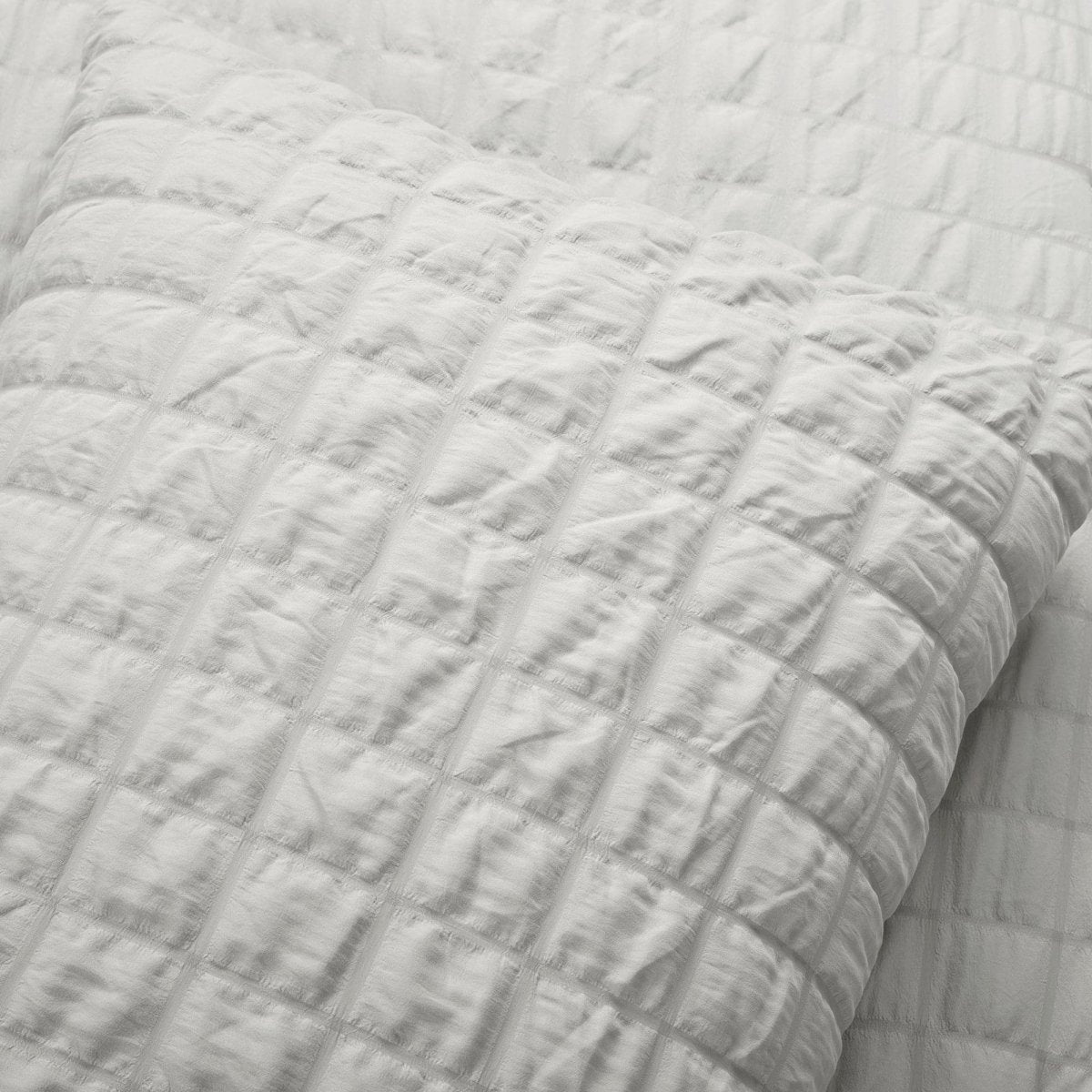 Crinkle Textured Dobby Comforter Set